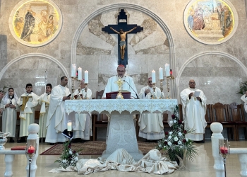Première visite pastorale du cardinal Pierbattista à Zababdeh en tant que cardinal
