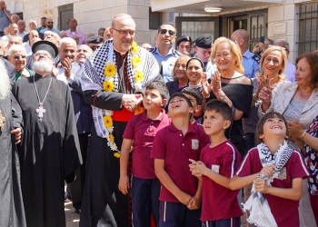 Visita pastoral a Taybeh: "Cristo es el centro"