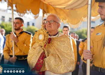 Betlemme celebra il Sacro Cuore di Gesù