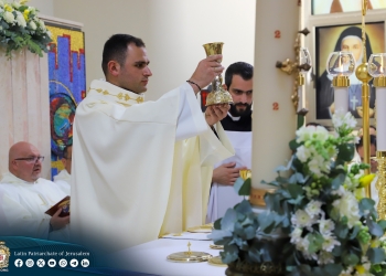 Padre Basel prima messa