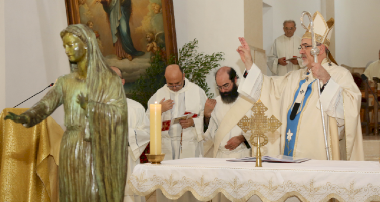 Solennità della Madonna Regina di Palestina 2023