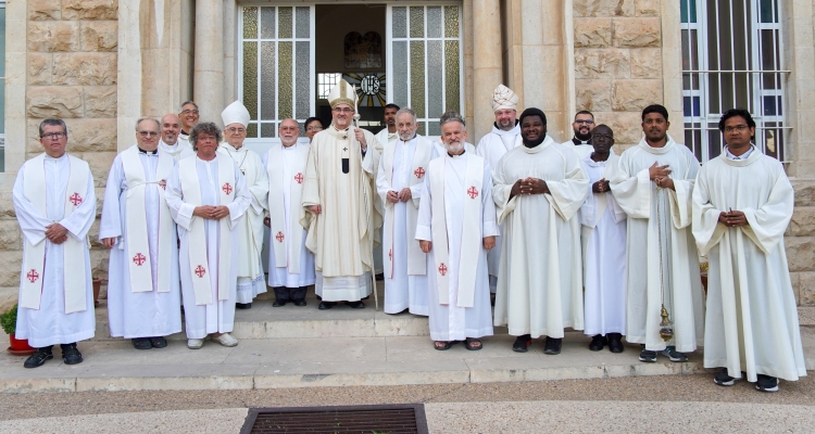 El Cardenal Pizzaballa celebra la fiesta de San Ignacio en Jerusalén