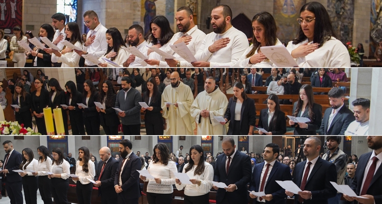 I giovani della diocesi di Gerusalemme celebrano la festa di Gesù Re
