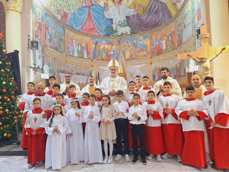 Le Patriarche à Gaza : " Vous êtes la lumière du monde"