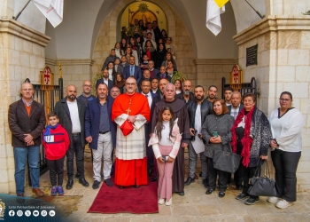 Natale 2024: incontro con i parrocchiani di Gerusalemme