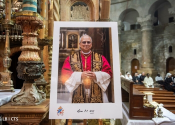 Au cœur de la Terre Sainte, messe pour le Pape Léon XIV