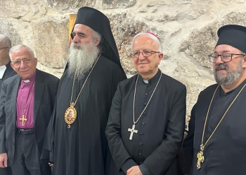 Mgr William Shomali présente ses condoléances pour les martyrs de l'église Saint Elias de Damas