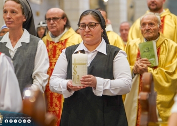 Voti perpetui di suor Sarah Kathia