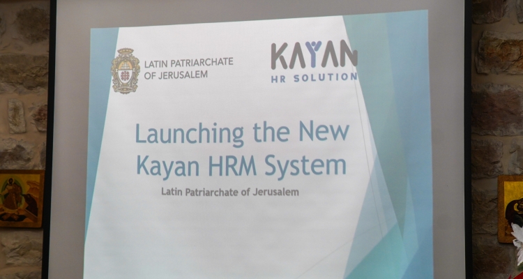 El Patriarcado Latino de Jerusalén Presenta el Nuevo Sistema Integral de RR.HH. "Kayan"