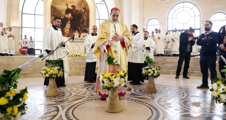 En Jordanie, Mgr Iyad Twal célèbre le bapteme du Seigneur