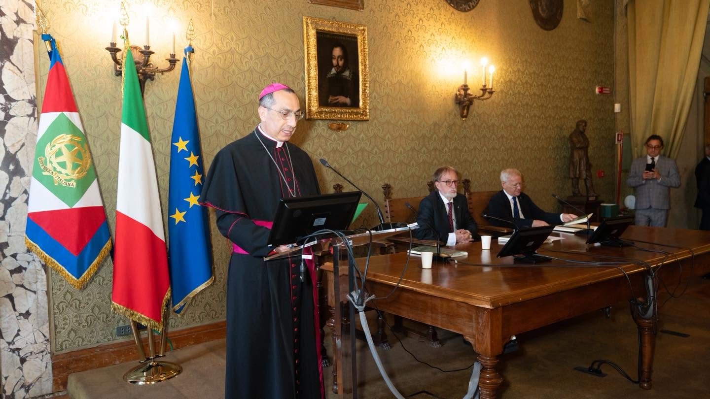 Msgr. Iyad Twal Receives the Antonio Feltrinelli Prize in Recognition of the Latin Patriarchate’s Humanitarian Mission in Gaza